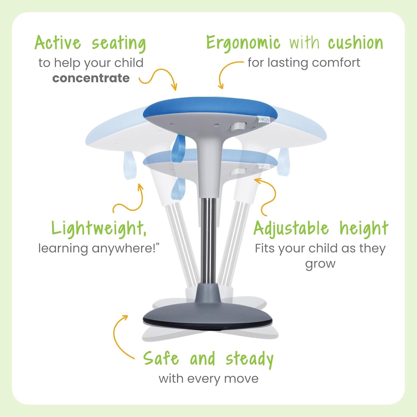 FOCUSI Wobble Stool